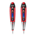 ANENG VD700 2pcs Sound and Light Alarm Non-contact Digital Display Sensor Multi-function Test Pen(Black Red)