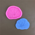 3pcs Lotus Leaf Silicone Epoxy Fondant Decoration Mold, Size: Medium