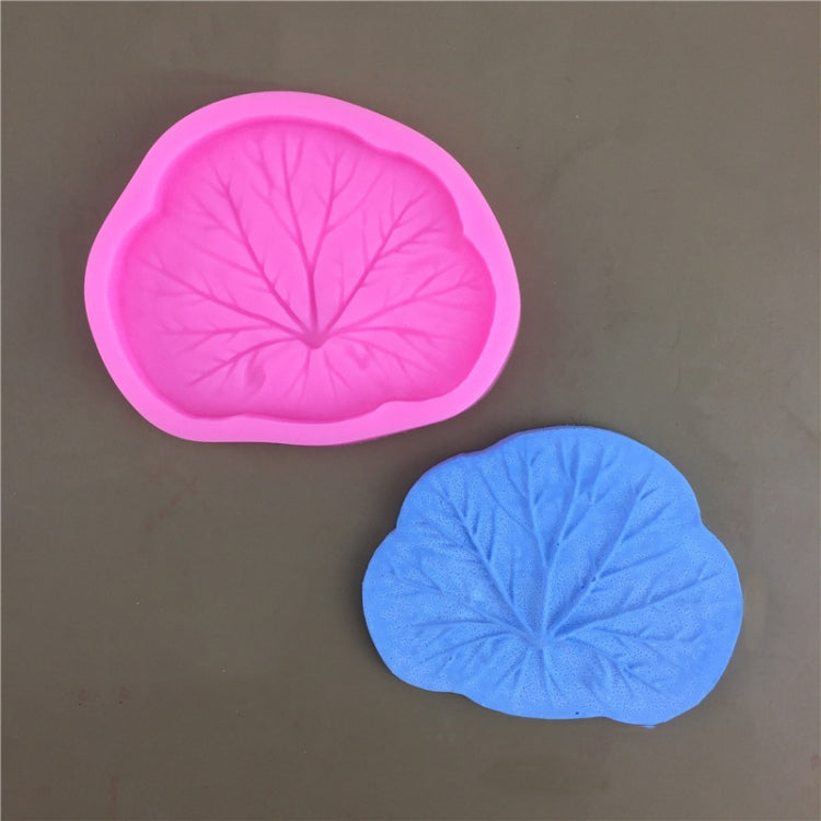 3pcs Lotus Leaf Silicone Epoxy Fondant Decoration Mold, Size: Large