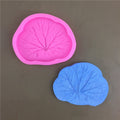 3pcs Lotus Leaf Silicone Epoxy Fondant Decoration Mold, Size: Large