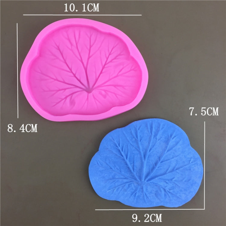 3pcs Lotus Leaf Silicone Epoxy Fondant Decoration Mold, Size: Extra Large