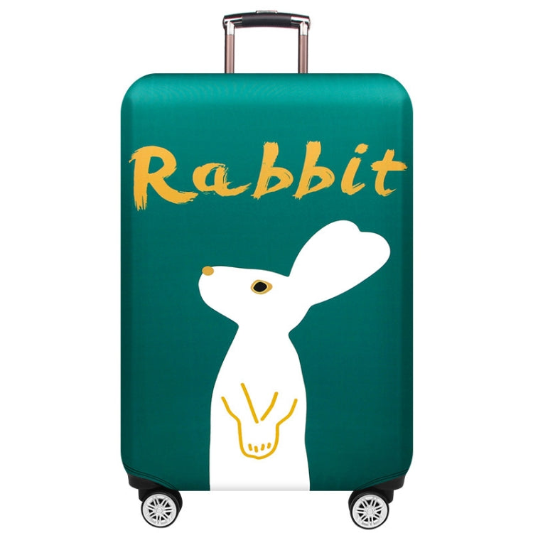 Wear-resistant Trolley Luggage Dustproof Protective Cover, Size: M(Rabbit)