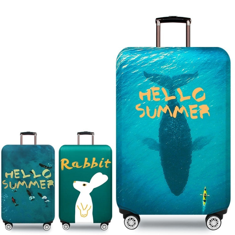 Wear-resistant Trolley Luggage Dustproof Protective Cover, Size: XL(Rabbit)