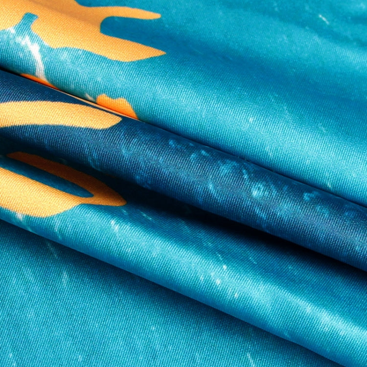 Wear-resistant Trolley Luggage Dustproof Protective Cover, Size: S(Summer Sea)