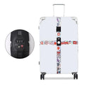 Luggage Cross Customs Lock Binding Strap, Color: Color Sign (TSA)
