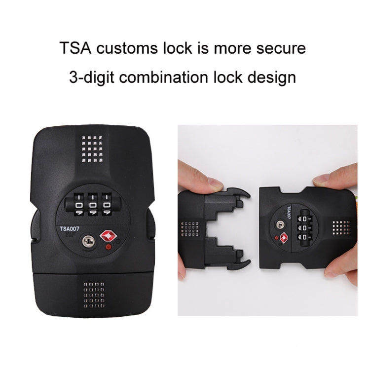 Luggage Cross Customs Lock Binding Strap, Color: Cartoon Planet (Ordinary)