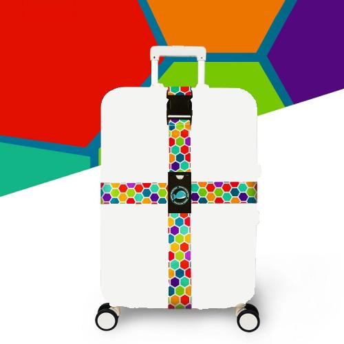 Cross Luggage Strap Without Combination Lock(Honeycomb)