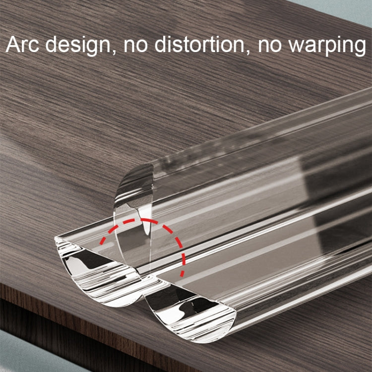 PVC Household Transparent Anti-collision Strip Furniture Soft Edge Protector, Specification: 1.5 cm x 1 m