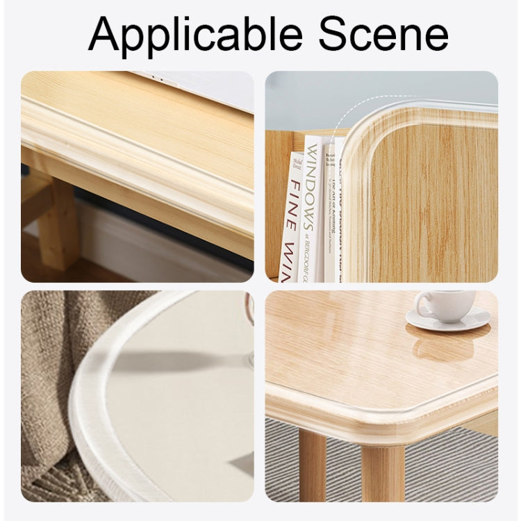 PVC Household Transparent Anti-collision Strip Furniture Soft Edge Protector, Specification: 1.5 cm x 1 m