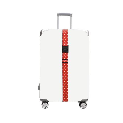 Luggage Fixed Anti-Mis-Opening Packing Strap, Color: Red Star