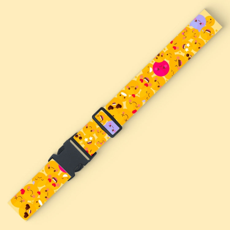 Luggage Fixed Anti-Mis-Opening Packing Strap, Color: Smile