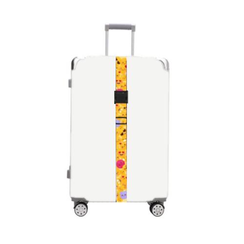 Luggage Fixed Anti-Mis-Opening Packing Strap, Color: Smile