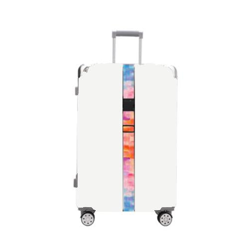 Luggage Fixed Anti-Mis-Opening Packing Strap, Color: Rainbow