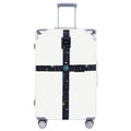 Luggage Cross Flying Landmark Customs Binding Belt, Color: Black