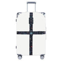 Luggage Cross Flying Landmark Customs Binding Belt, Color: TSA Black