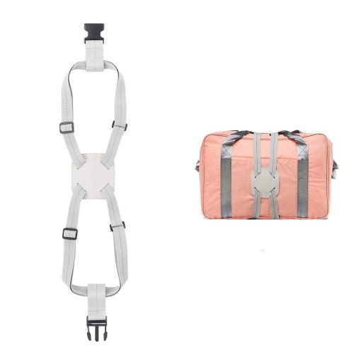 Backpack Luggage Binding Elastic Elastic Straps(Dark Gray)