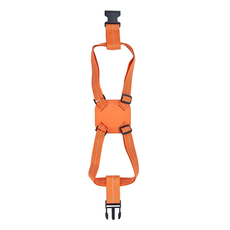Backpack Luggage Binding Elastic Elastic Straps(Orange)