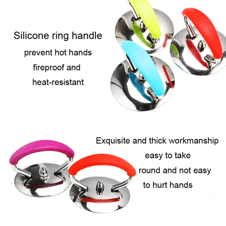 Universal Silicon Pot Lid Handle Kitchenware Accessories, Style: Silicon Silicon Ring