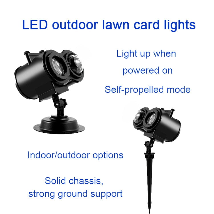 12 Cards UK Plug Color Card Pattern 9W Christmas Projection Light Remote Control Snow Light