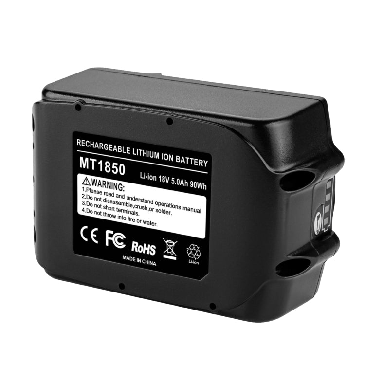 18V Hand Drill Lithium Battery Electric Tool Battery Pack For Makit BL1850 / BL1830 / BL1835 / LXT400 / 194204-5, Capacity: 6000mAh