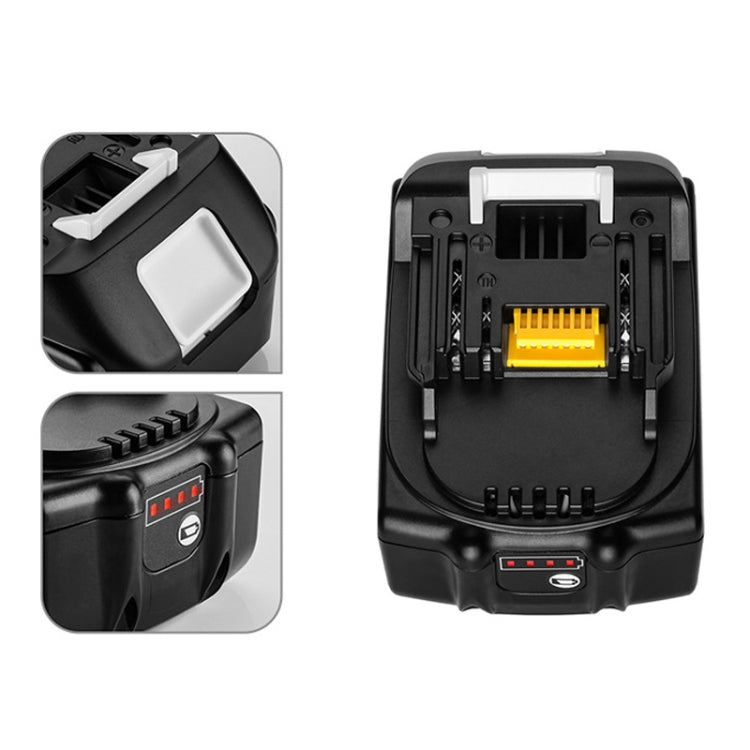 18V Hand Drill Lithium Battery Electric Tool Battery Pack For Makit BL1850 / BL1830 / BL1835 / LXT400 / 194204-5, Capacity: 4000mAh