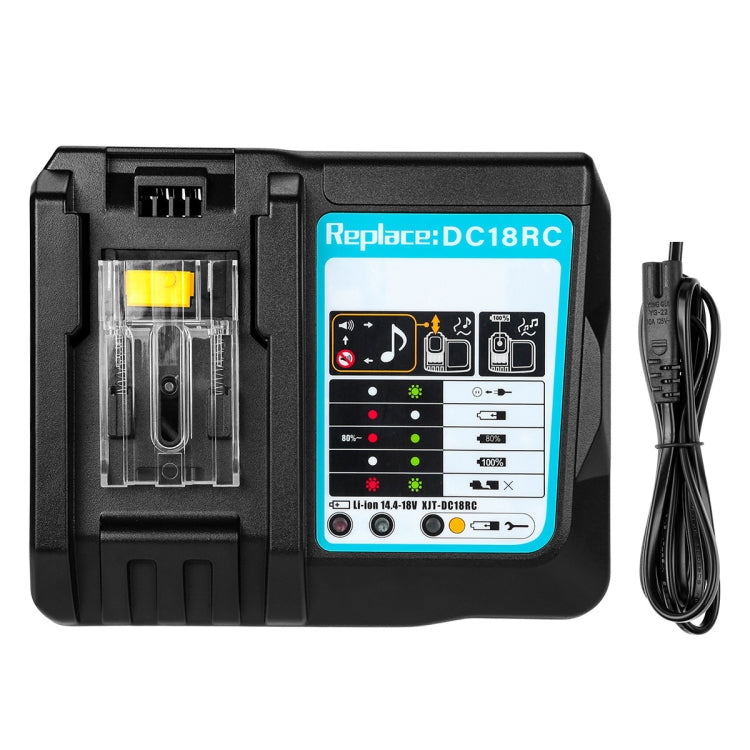 For Makit DC18RA / DC18RC 14.4V-18V Cordless Power Tool Battery Charger(US Plug)