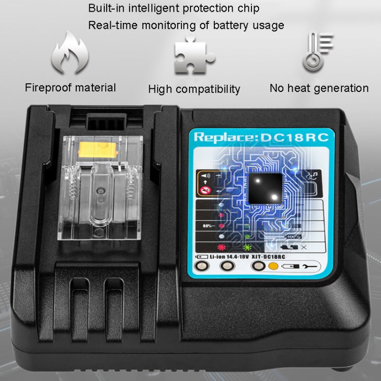 For Makit DC18RA / DC18RC 14.4V-18V Cordless Power Tool Battery Charger(AU Plug)