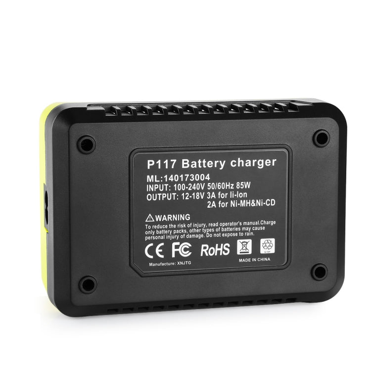 For RYOBI P117 / P108 12-18V Universal Battery Charger(EU Plug)