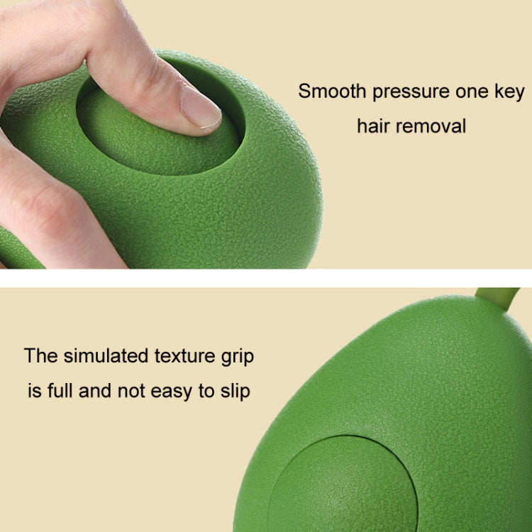Cat Pet Fleece Needle Comb Cleaning Supplies(Avocado Green)