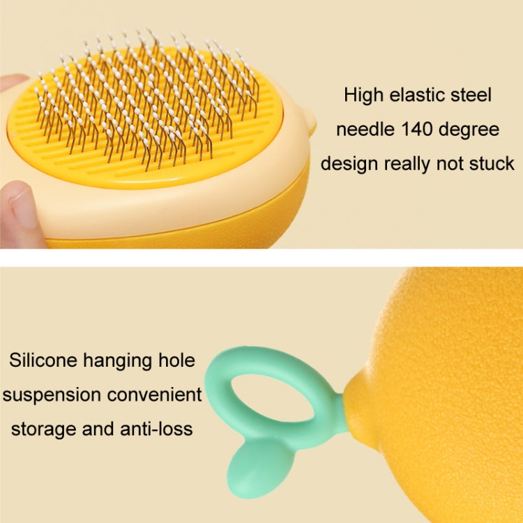 Cat Pet Fleece Needle Comb Cleaning Supplies(Avocado Green)