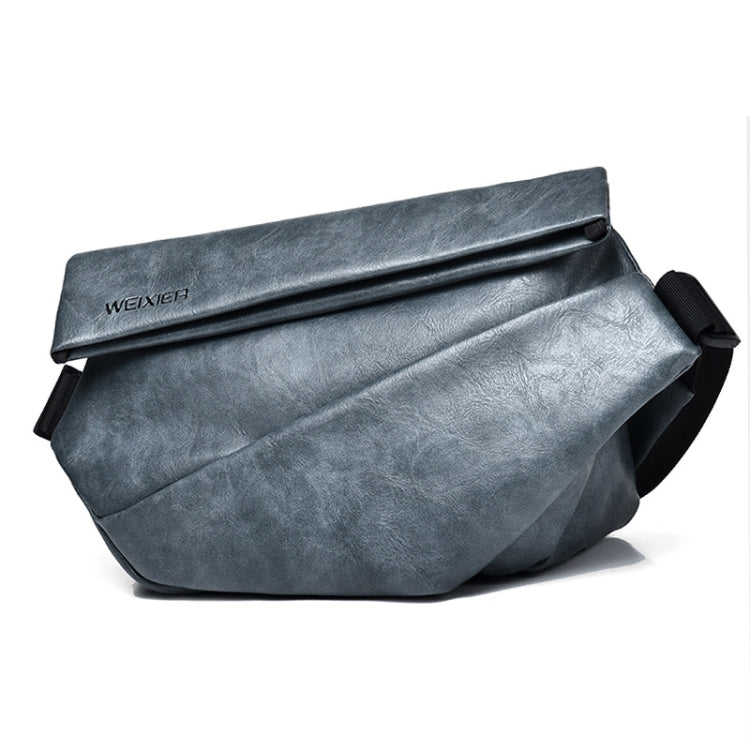 WEIXIER D265 Single Shoulder Crossbody Male Small Backpack(Gray)