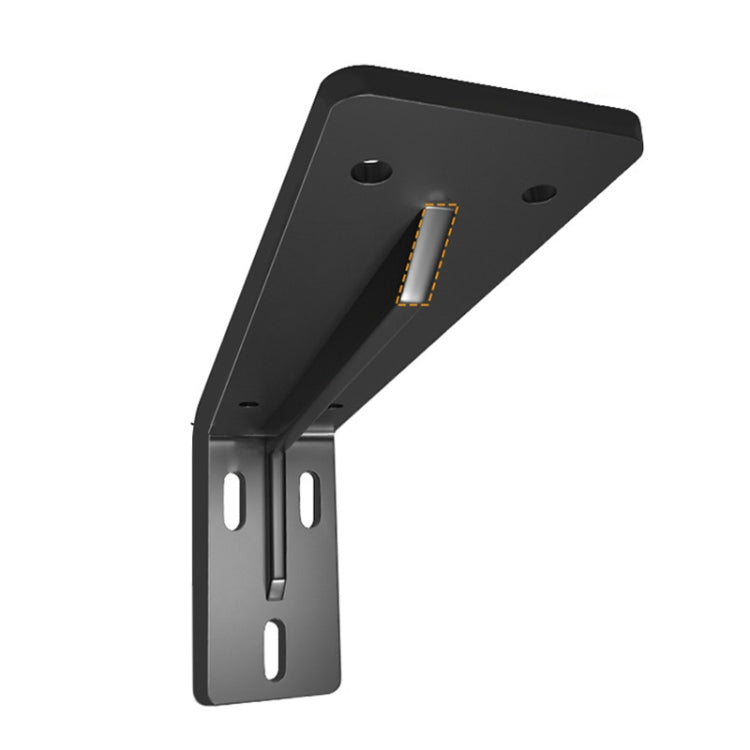 6 inch 15cm Triangle Support Frame Fixed Angle Iron(Black)