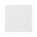 Square Air Conditioning Hole Decoration Cover Wall Hole Plug, Style: 9cm White