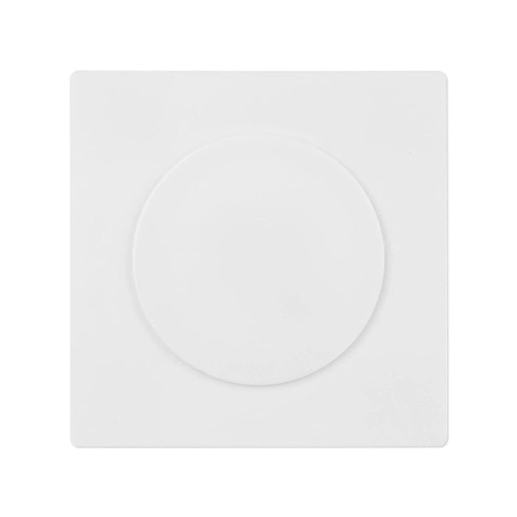 Square Air Conditioning Hole Decoration Cover Wall Hole Plug, Style: 9cm White