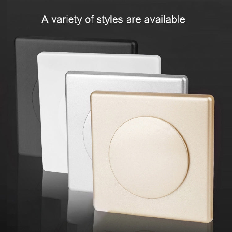 Square Air Conditioning Hole Decoration Cover Wall Hole Plug, Style: Split 5cm Gold