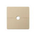 Square Hole Decoration Cover Wall Hole Plug, Style: 1.2cm Hole Gold