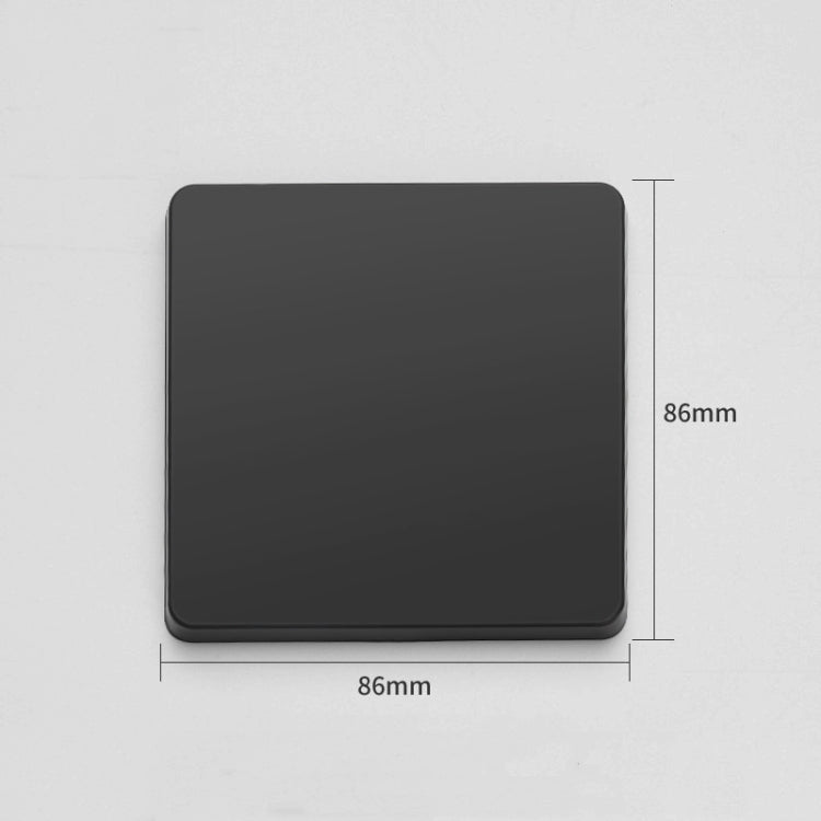 86mm Cover Air Conditioning Hole Blocking Decoration Cover, Color: Black