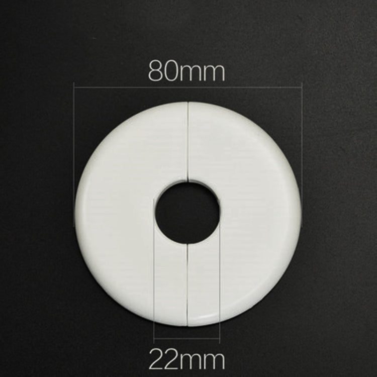 Round Hole Decoration Plug Cover, Style: 2.2mm Hole White