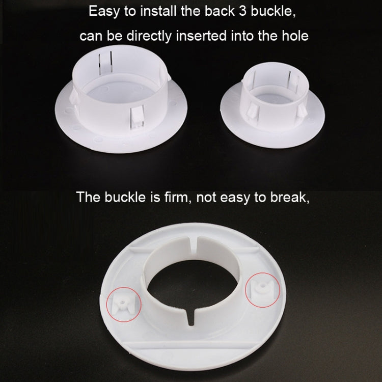 60mm Blocking Cover Air Conditioning Wall Hole Decorative Cover Plug