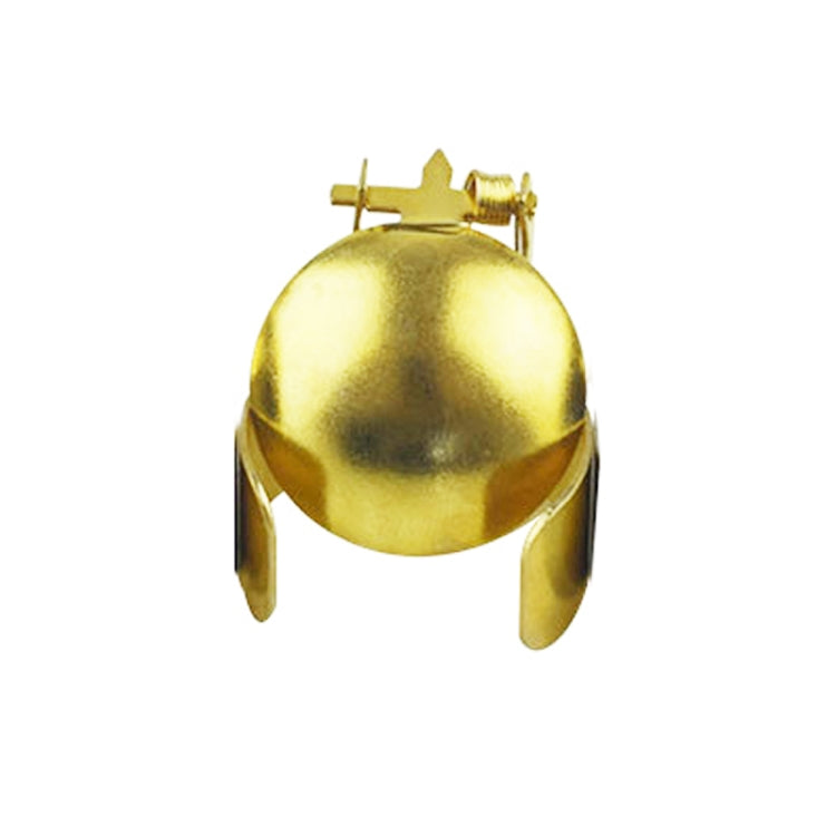 Automatic Candle Extinguisher Metal Candle Extinguishing Fire Clamp Candle Extinguisory Cover(Gold)