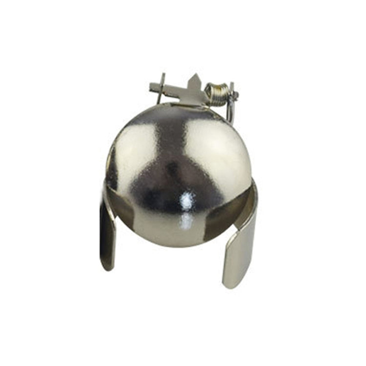 Automatic Candle Extinguisher Metal Candle Extinguishing Fire Clamp Candle Extinguisory Cover(Silver)