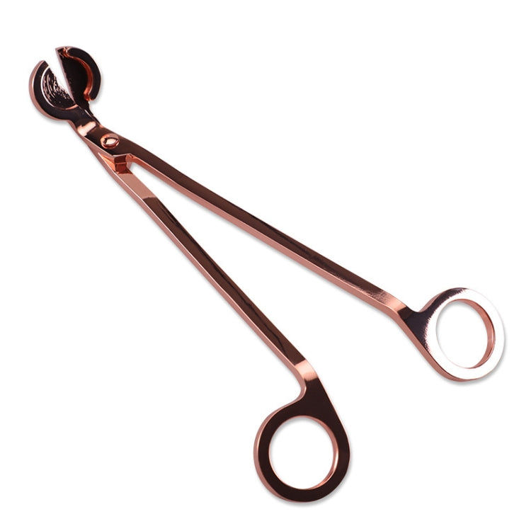 Aroma Candle Tools Candle Extinguisher Wick Cutter, Color: Rose Gold