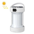 Camping Lantern Outdoor Solar Emergency Lights Multifunctional Tent Light(White)