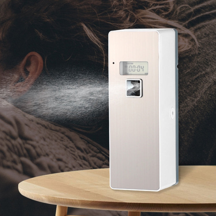 Anti-Corrosion Stainless Steel Panel LCD Digital Display Intelligent Automatic Fragrance Sprayer(Brushed)