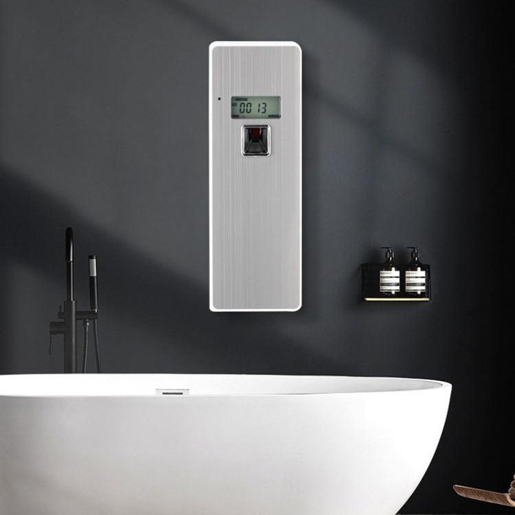 Anti-Corrosion Stainless Steel Panel LCD Digital Display Intelligent Automatic Fragrance Sprayer(Black Titanium)