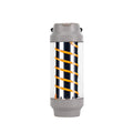 Outdoor Camping Spiral Lamp Waterproof Lighting Multifunctional Tent Hanging Lamp(Light Grey)