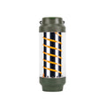 Outdoor Camping Spiral Lamp Waterproof Lighting Multifunctional Tent Hanging Lamp(Army Green)