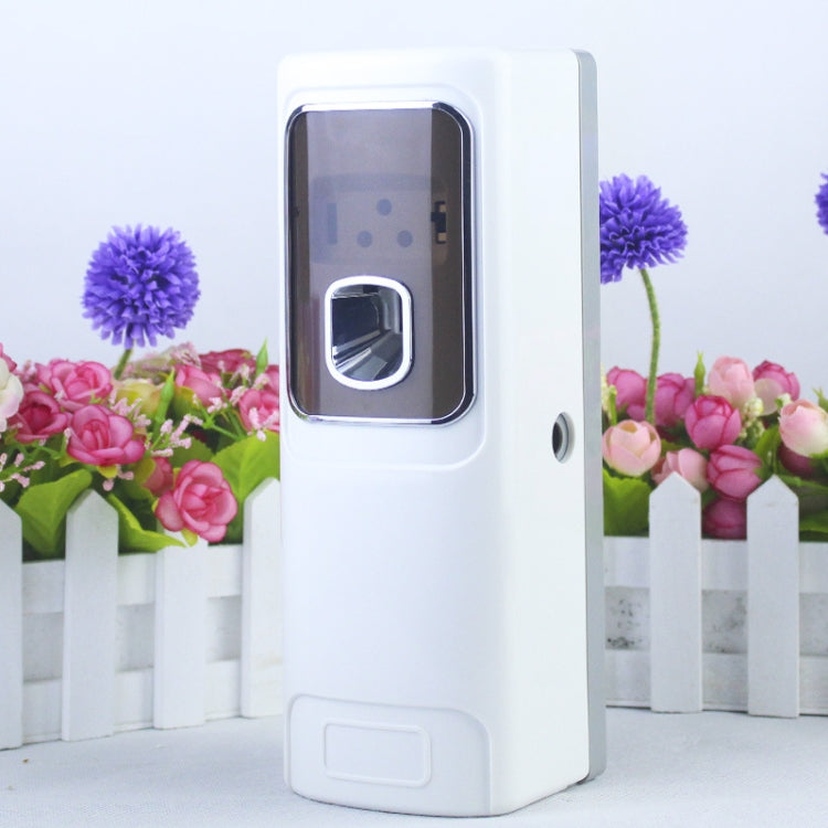 Automatic Light Sensor Spraying Machine Toilet Timed Fragrant Machine(White)
