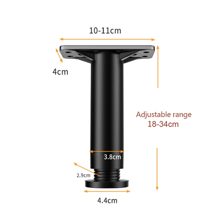 18cm Bed Board Support Weight-Bearing Bracket Bed Leg Support Foot Rest