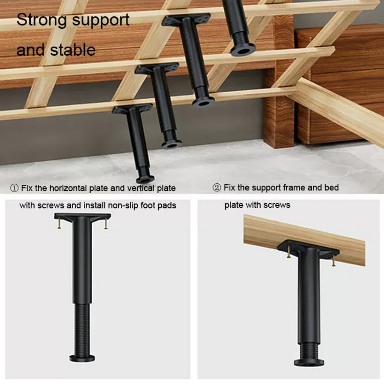 18cm Bed Board Support Weight-Bearing Bracket Bed Leg Support Foot Rest